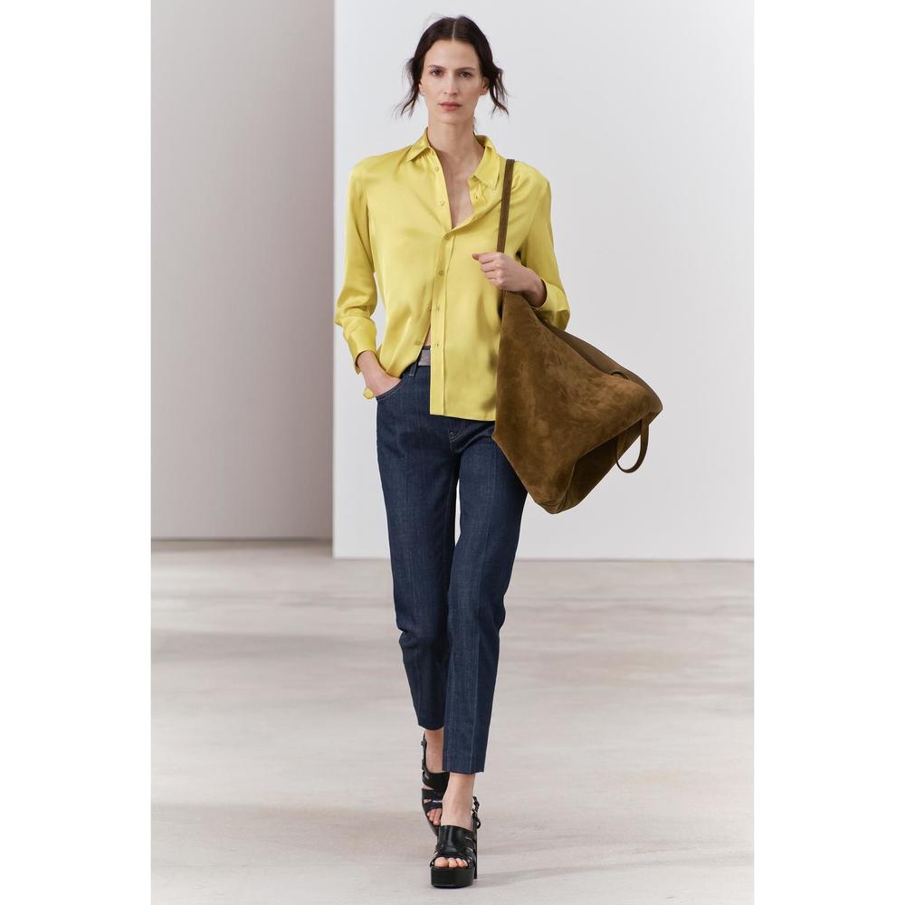 ZW COLLECTION SLIM VISCOSE SHIRT